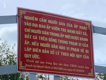 Xôn xao chuyện cấm người ấp này qua ấp kia bắt cá ở Cà Mau - Ảnh 1.