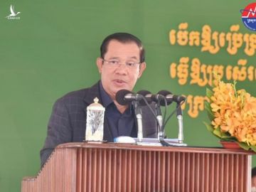 Thủ tướng Hun Sen (ảnh: Bộ Thông tin Campuchia).