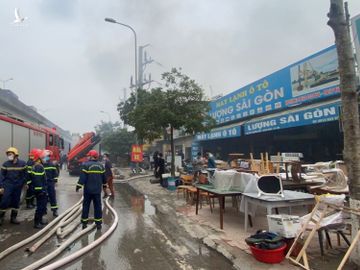 Cháy, nổ lớn tại nhiều nhà hàng, công ty ở Hà Nội - ảnh 5