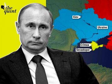 Tổng thống Putin và xung đột Nga-Ukraine. Đồ họa: The Quint.