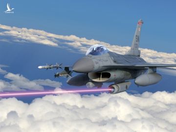 Vũ khí laser gắn trên máy bay. Ảnh: Lockheed Martin.