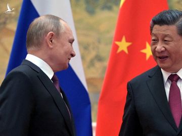 Tổng thống Nga Vladimir Putin gặp Chủ tịch Trung Quốc Tập Cận Bình hôm 4/2 tại Bắc Kinh. Ảnh: Reuters