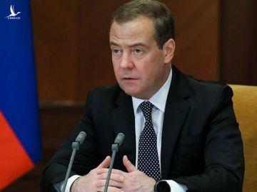 Phó chủ tịch Hội đồng An ninh Nga Dmitry Medvedev. Ảnh: TASS.