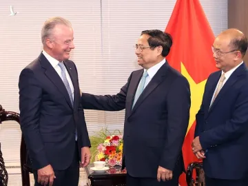 Thủ tướng Phạm Minh Chính tiếp ông Brendan Nelson, Phó chủ tịch cấp cao Tập đoàn Boeing kiêm Chủ tịch Boeing Toàn cầu.