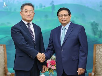 Thủ tướng Phạm Minh Chính tiếp ông Ji Jong Rip, Phó Chủ tịch, Tổng Giám đốc toàn cầu của Tập đoàn Amkor 