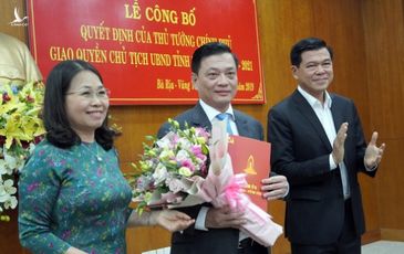 Ông Nguyễn Thành Long nắm quyền chủ tịch UBND tỉnh Bà Rịa – Vũng Tàu