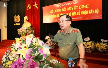 Thứ trưởng Nguyễn Văn Thành dự Lễ công bố Quyết định bổ nhiệm Cục trưởng Cục An ninh kinh tế
