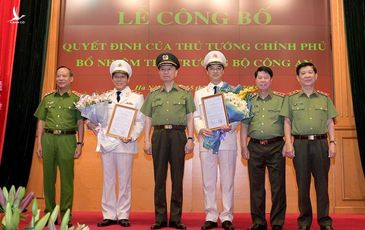 Bộ Công an bổ nhiệm 2 tân Thứ trưởng