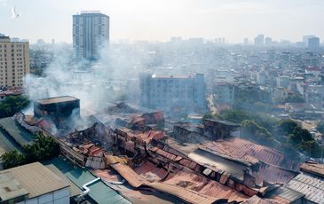 Không ăn thực phẩm trong bán kính 1km từ vụ cháy Công ty Rạng Đông