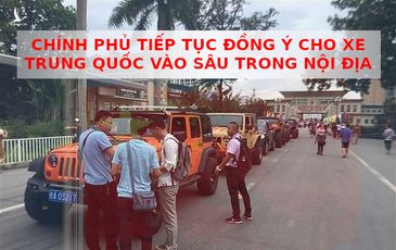 Chính phủ đồng ý cho xe Trung Quốc đi sâu vào nội địa Việt Nam qua cửa khẩu Móng Cái