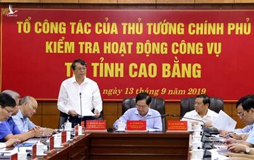 Chủ tịch Cao Bằng: Chưa phát hiện cán bộ dùng xe công vào việc tư