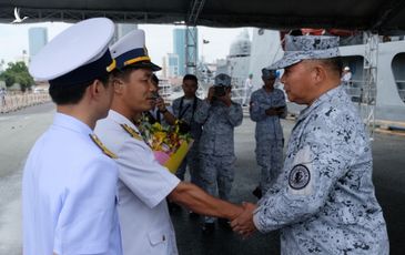 Chỉ huy Philippines: ‘Diễn tập với Việt Nam rất suôn sẻ, dễ dàng hiểu nhau’