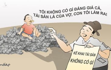 Kê khai tài sản để quyết liệt ngăn chặn suy thoái, tham nhũng