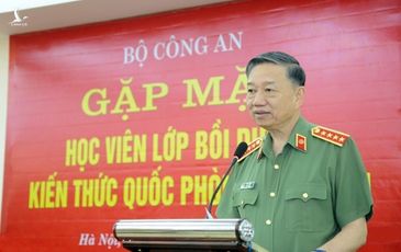 Bộ Công an gặp mặt Lớp bồi dưỡng kiến thức Quốc phòng, An ninh