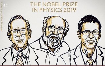 Nobel Vật lý 2019 vinh danh những phát hiện mới về vũ trụ