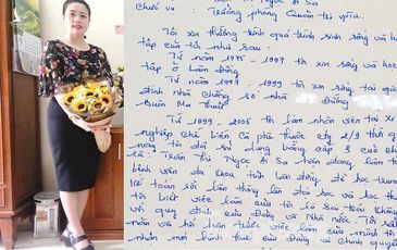 Nữ trưởng phòng Đắk Lắk có bằng thạc sỹ viết tường trình đầy lỗi chính tả