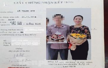 Tiết lộ giấy kết hôn: Chồng nữ trưởng phòng Đắk Lắk lấy nhầm “người vợ ma”