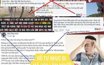 “Nhục quốc thể” – sự a dua của một bộ phận người Việt