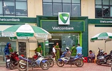 Trung úy công an cướp ngân hàng Vietcombank bị khởi tố tội cướp tài sản