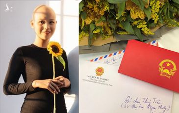 Bất ngờ bức thư Thủ tướng gửi cho nữ sinh Thủy Tiên bị ung thư