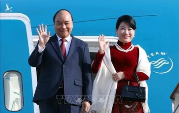 Nghi lễ đặc biệt đón Thủ tướng Nguyễn Xuân Phúc thăm chính thức Hàn Quốc