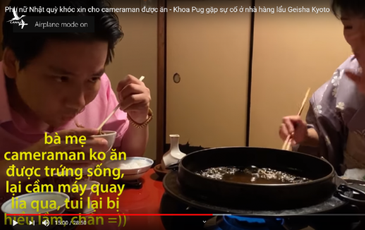 Vlog ‘Phụ nữ Nhật quỳ khóc…’ của  Khoa Pug: ‘Trọc phú dốt nát’