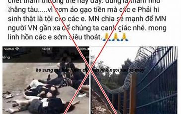 Truy tìm kẻ đăng thông tin thất thiệt 7 công dân tử nạn ở biên giới Trung Quốc