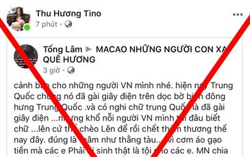 Sự thật thông tin 7 công dân Việt Nam tử nạn ở biên giới Trung Quốc