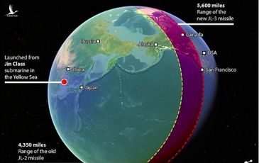 Trung Quốc thử loại tên lửa có thể xoá sổ ‘một góc’ nước Mỹ