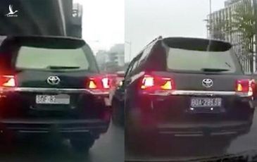 Tài xế ôtô ‘biến’ biển trắng sang xanh bị phạt 5 triệu vì lý do khó ngờ