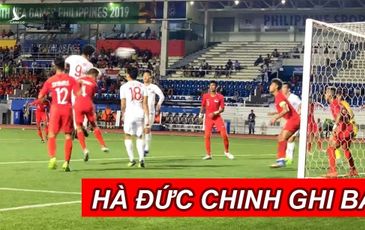 Clip: Hà Đức Chinh phát hiện Singapore chơi thiếu fair-play và đáp trả bằng “bàn thắng vàng”