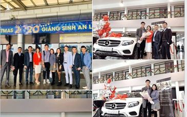 Thủ môn Bùi Tiến Dũng đã được “cưỡi” Mercedes-Benz GLC tiền tỷ về nhà