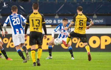 Văn Hậu nói gì sau trận đấu đầu tiên trong màu áo Heerenveen?