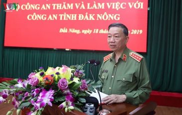 Bộ trưởng Tô Lâm: Không để tội phạm lộng hành gây bức xúc dư luận