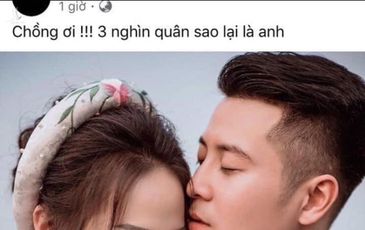 Xót xa hình ảnh vợ mới cưới của chiến sĩ Công an vừa hy sinh ở Đồng Tâm 