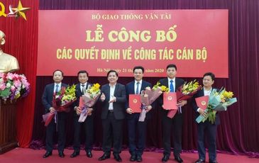 Bộ GTVT điều động, bổ nhiệm hàng loạt cục trưởng, vụ trưởng