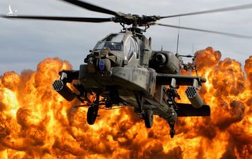 Mỹ điều trực thăng AH-64 Apache “dằn mặt” quân đội Nga ở Syria