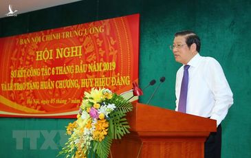 Bộ Chính trị nâng vị thế của Ban Nội chính Trung ương