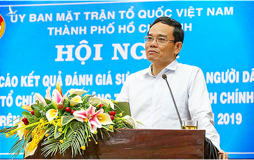 Trên 95% dân hài lòng thì chắc lãnh đạo không có việc gì làm, chỉ có đi ăn giỗ