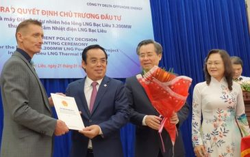 Bạc Liêu trao chủ trương đầu tư dự án ‘khủng’ nhất miền Tây