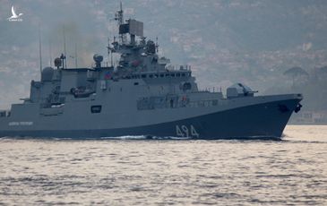 Giờ G sắp điểm, 2 tàu chiến Nga mang đầy tên lửa Kalibr lập lá chắn ngoài khơi Syria