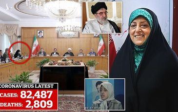 Phó Tổng thống Iran nhiễm Covid-19 đã ngồi rất gần Tổng thống