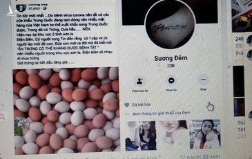 Xử lý người tung tin “phải ăn trứng luộc để thoát chết”