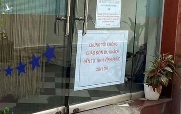 Giữa dịch Covid-19: Phẫn nộ khách sạn treo biển không đón khách Vĩnh Phúc