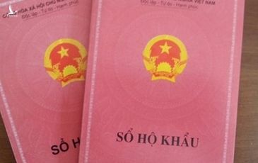 Bộ Công an đề xuất bỏ sổ hộ khẩu giấy