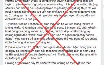 Phạm Đoan Trang – Kẻ “ăn tàn phá hoại” cả trong khi cả nước chung tay chống COVID-19