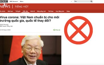 BBC Tiếng Việt lại xuyên tạc, bịa đặt nhằm phá hoại đời sống chính trị Việt Nam