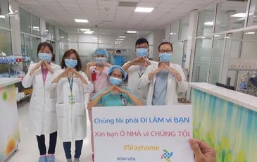 Thông điệp mùa dịch: ‘Chúng tôi đi làm vì bạn, hãy ở nhà vì chúng tôi’