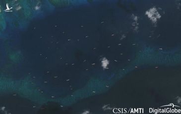 Trung Quốc đưa hơn 100 tàu ‘bao vây’ khu vực đảo Thị Tứ
