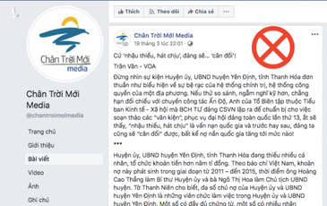 Chiêu trò “đục nước béo cò” bẩn thỉu của kẻ đội lốt nhà báo lấy bút danh “Trân Văn”